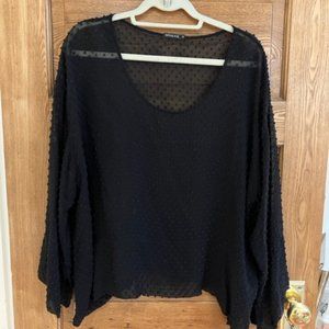 Grizas Silk Embroidered Top